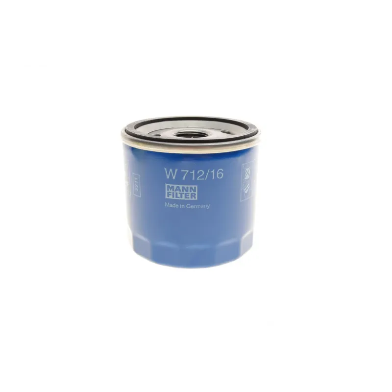 Фільтр масляний MANN-FILTER W 712/16 для Fiat Doblo, Punto, Bravo, Alfa Romeo 145/146/147, M20x1.5