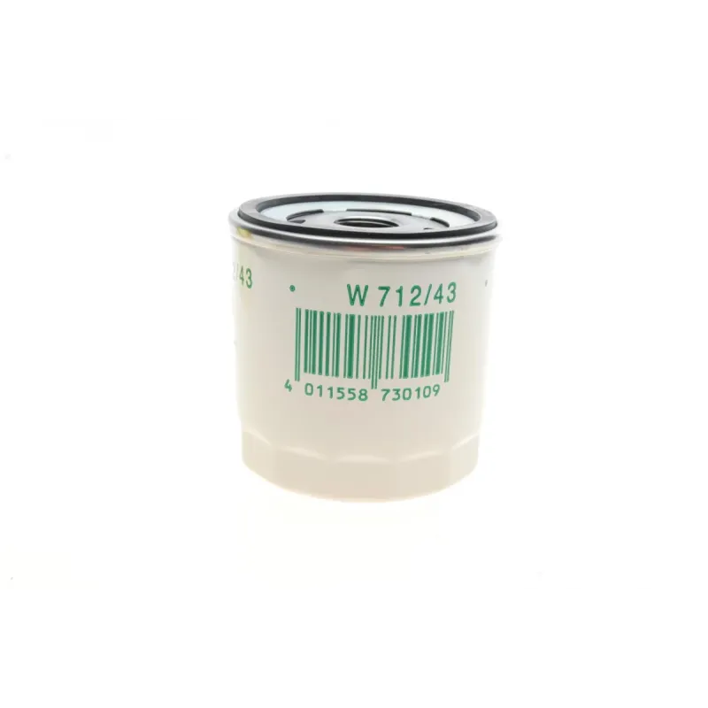 Фільтр масляний MANN-FILTER W712/43 для Ford Escort/Fiesta, Skoda Favorit, 76x79 мм