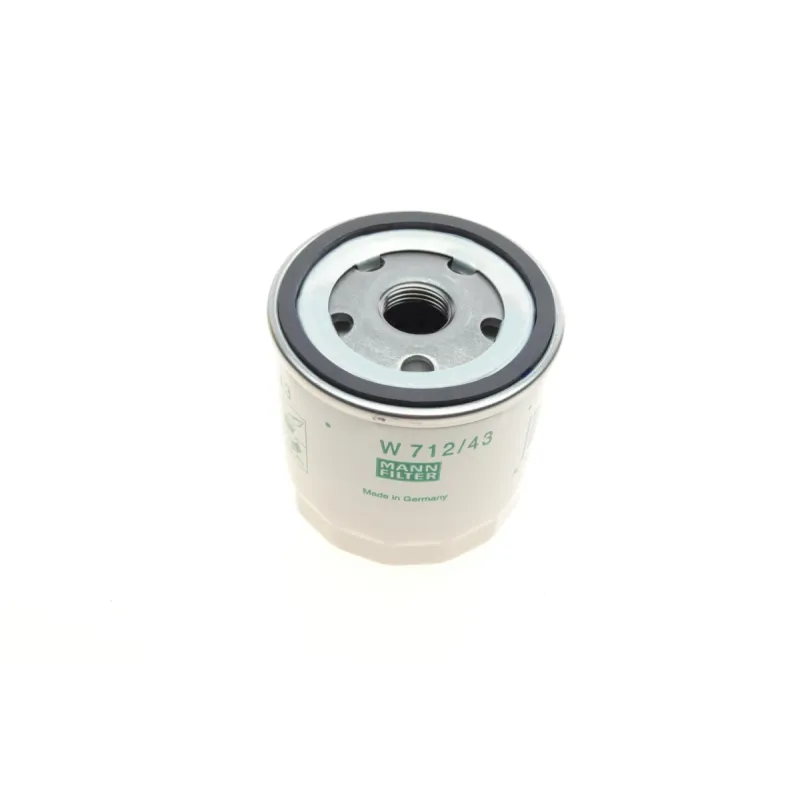Фільтр масляний MANN-FILTER W712/43 для Ford Escort/Fiesta, Skoda Favorit, 76x79 мм