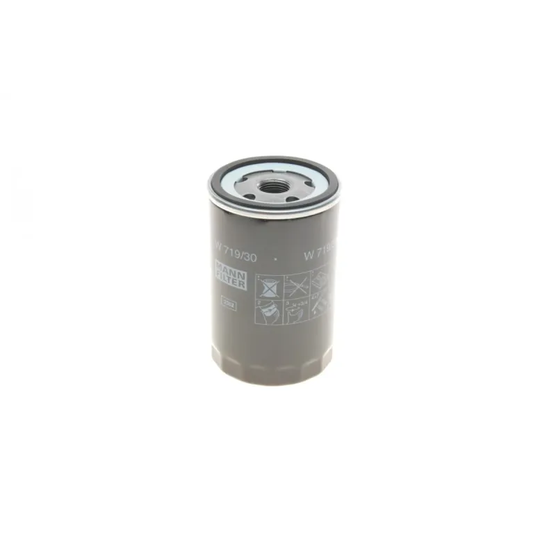 Фільтр масляний MANN-FILTER W 719/30 для Audi 80/100, VW Caddy/Golf, 76 мм