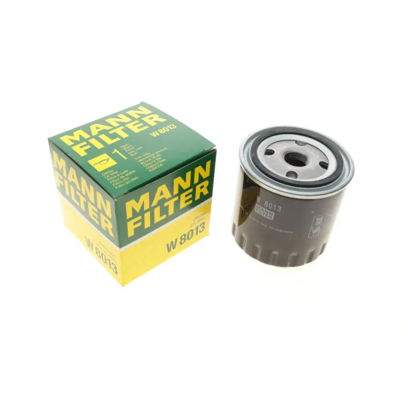 Фільтр масляний MANN-FILTER W8013 для Renault Megane III/Laguna III 1.9dCi/3.0dCi 2008-, M20x1.5