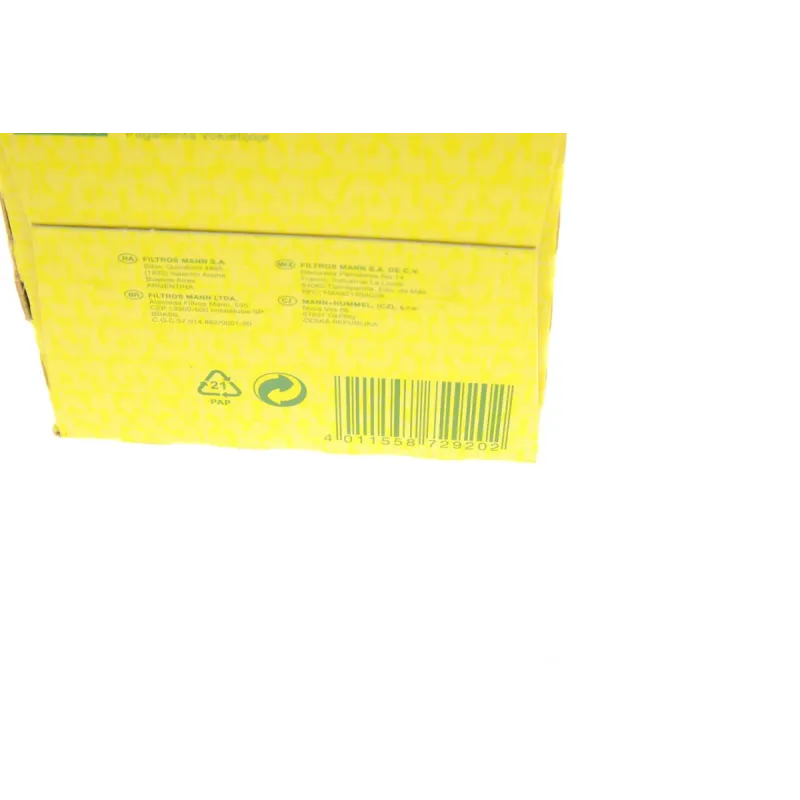 Фільтр масляний MANN-FILTER W 914/26 для Honda Civic/Accord 2.0 TDi 1996-2002, зовнішній діаметр 93 мм