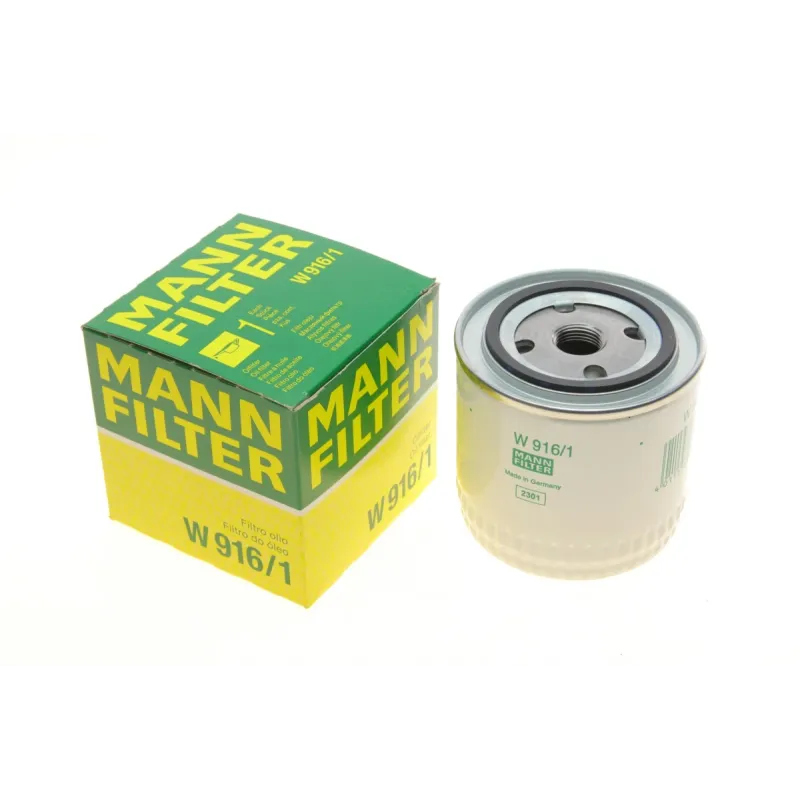 Фільтр масляний MANN-FILTER W 916/1 для Uaz Patriot, Ford Transit, 93x95 мм