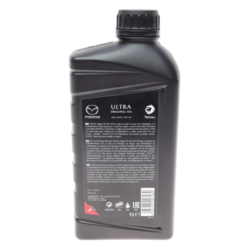 Моторна олива MAZDA Original Oil Ultra 5W30 1л (183665/0530-01-TFE)
