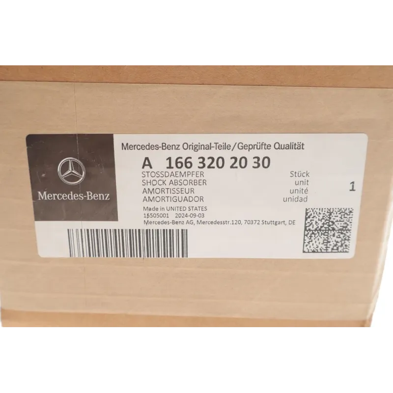 Амортизатор задній Mercedes-Benz GL-Class X166 2012-2015, M-Class W166 2011-2015, артикул 1663202030