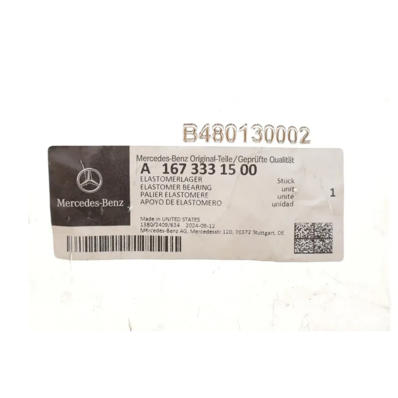 Сайлентблок важеля (переднього/знизу) MB GLE (V167) 18-/GLS (X167) 19-