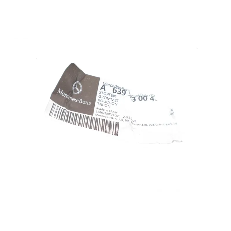 Заглушка піддомкратного отвору Mercedes-Benz Vito/Viano W639 6395830046