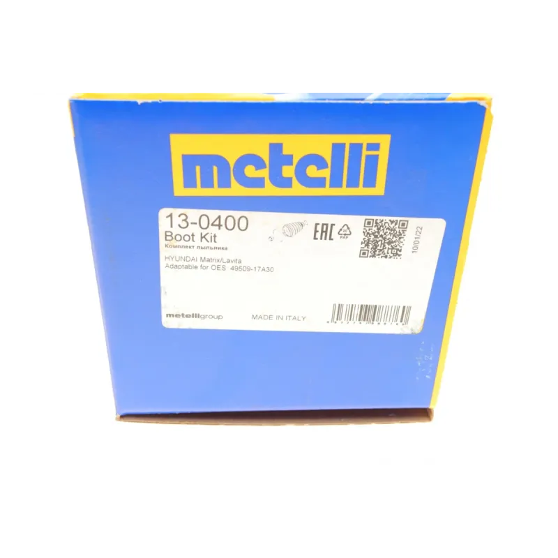 Пильник ШРКШ зовнішній METELLI 13-0400 для Hyundai Matrix 1.5CRDi 2004-2010, 25x85x102 мм