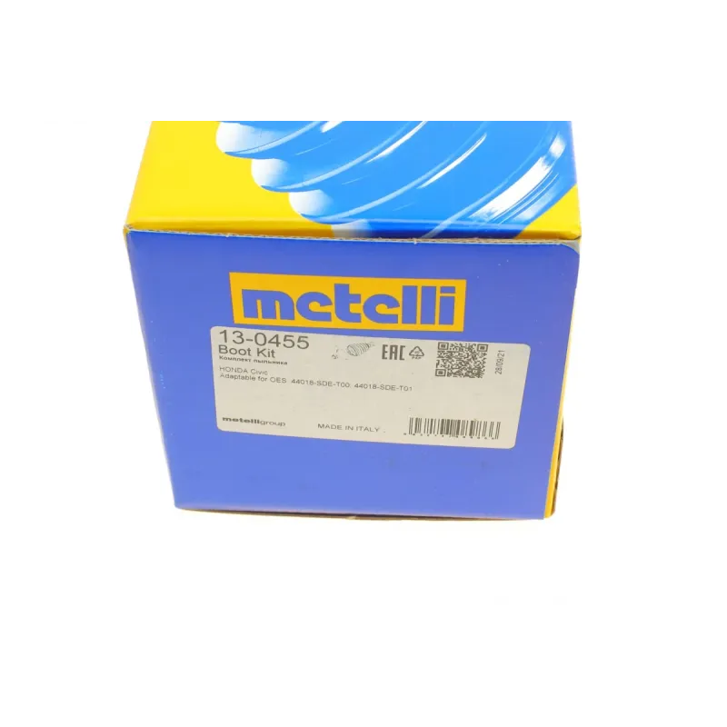 Пильник ШРКШ зовнішній METELLI 13-0455 для Honda Civic 1.4/1.8 2005-2012 (22x82x126 мм)