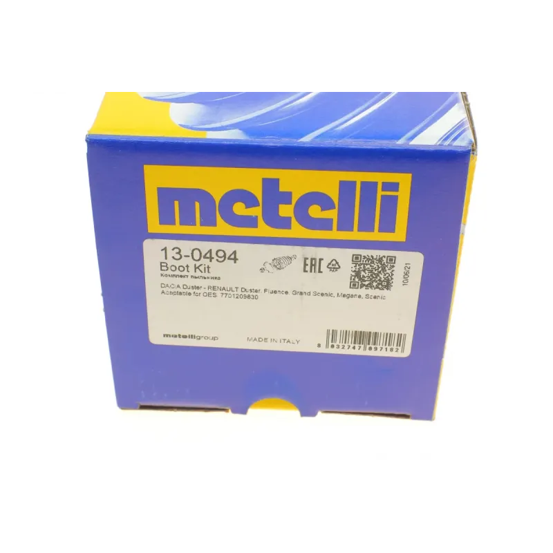 Пильник ШРКШ зовнішній METELLI 13-0494 для Renault Duster/Megane III 25.5x88x118 мм