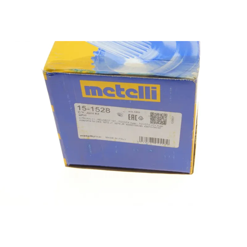 ШРКШ зовнішній METELLI 15-1528 для Citroen C1, Peugeot 107, Toyota Aygo 1.0 2005-2014 (24/19/49.5/70.1 мм)