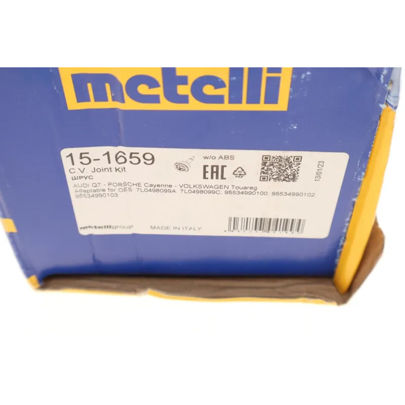 ШРКШ зовнішній METELLI 15-1659 для Audi Q7, Porsche Cayenne, VW Touareg (30z/27z/64mm)