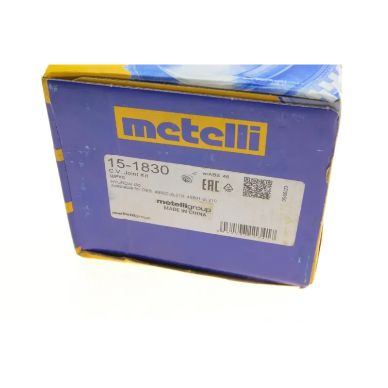 ШРКШ зовнішній METELLI 15-1830 для Hyundai i30/Elantra 1.6 CRDi 2007-2012 (27/25/60/87.5мм, ABS 46z)