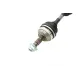 Піввісь передня METELLI 17-0137 для Citroen Berlingo, Peugeot Partner, Xsara 867мм (+ABS 29з)