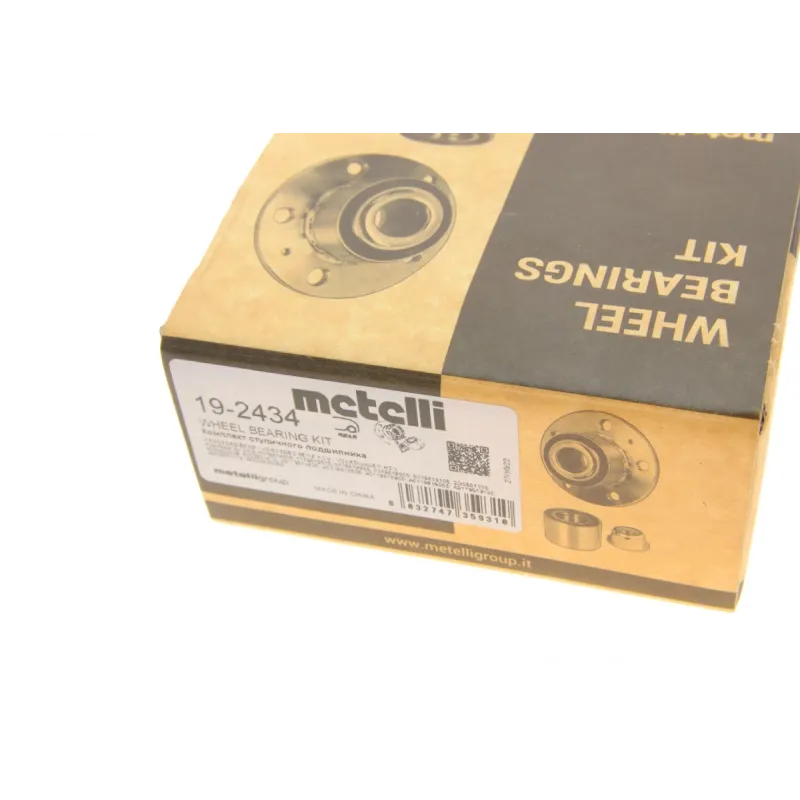 Підшипник маточини задній METELLI 19-2434 для Mercedes-Benz Sprinter 901, 902, VW LT 28-35 1996-2006, 49x84x48 мм