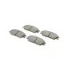Колодки гальмівні передні METELLI 22-0081-0 для Hyundai Accent, Honda Accord, 127.5x49.2x15.5 мм