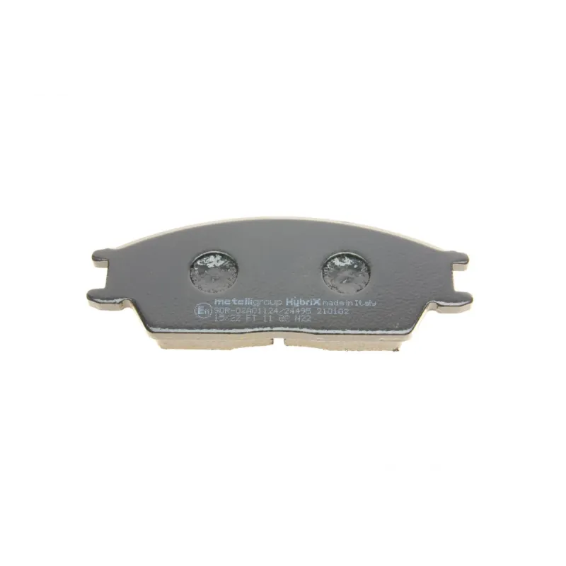 Колодки гальмівні передні METELLI 22-0081-0 для Hyundai Accent, Honda Accord, 127.5x49.2x15.5 мм