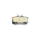 Колодки гальмівні задні METELLI 22-0100-4 для Skoda Fabia, VW Polo, Seat Ibiza, 17.0 мм