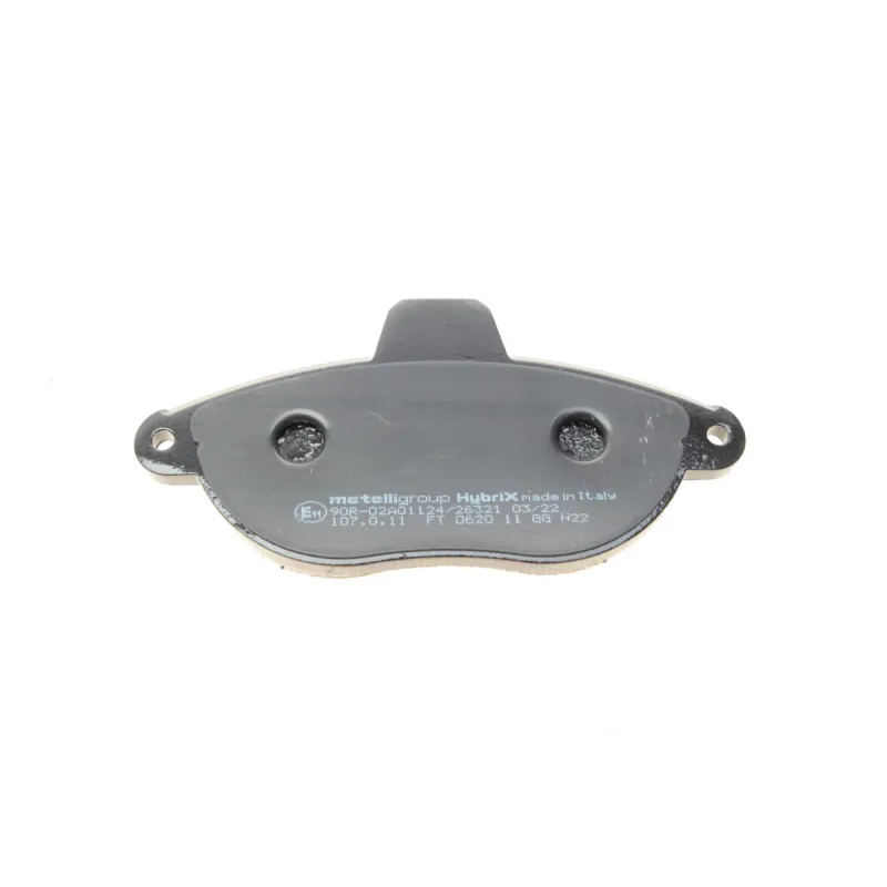 Колодки гальмівні передні METELLI 22-0105-0 для Fiat Scudo, Peugeot Expert 1995-2006 (140x68.9x19 мм, з датчиком)