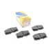 Колодки гальмівні передні METELLI 22-0129-0 для Toyota Land Cruiser 90 (_J9_) 1996-2002, 119.3x73.4 мм