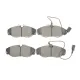 Колодки гальмівні (передні) Citroen Jumper/Fiat Ducato/Peugeot Boxer 94-02 (+датчики L=310mm)