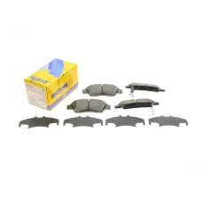 Колодки гальмівні передні METELLI 22-0175-0 для Honda Civic V/VI/VII 1991-2005, CRX III 1992-1998, Jazz 2008-2014