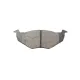 Колодки гальмівні передні METELLI 22-0206-3 для Skoda Fabia, VW Polo, Seat Ibiza (+датчик)