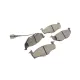 Колодки гальмівні передні METELLI 22-0206-3 для Skoda Fabia, VW Polo, Seat Ibiza (+датчик)