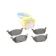 Колодки гальмівні передні METELLI 22-0211-1 для Audi A3, VW Golf, Seat Ibiza, Skoda Octavia