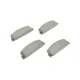 Колодки гальмівні задні METELLI 22-0302-1 для Mazda 6 (GG) 2002-2007, Mazda 323 (BJ) 1998-2004, 107.7x39.4x13.5 мм