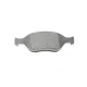 Колодки гальмівні передні METELLI 22-0316-1 для Toyota Yaris Vitz 2005-2011, 151.2 мм
