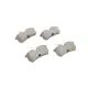 Колодки гальмівні задні METELLI 22-0317-0 для Ford Focus 1998-2004, Fiesta V 2005-2008, 87.2x42.4x15 мм