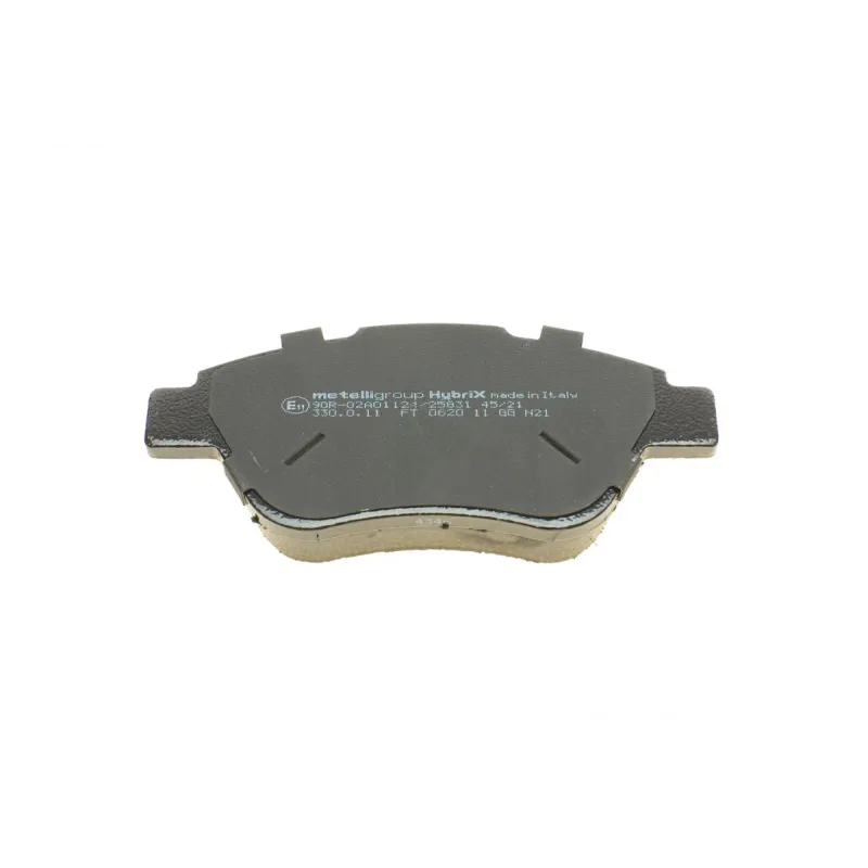 Колодки гальмівні передні METELLI 22-0321-0 для Citroen Nemo, Fiat 500, Punto (+датчики)
