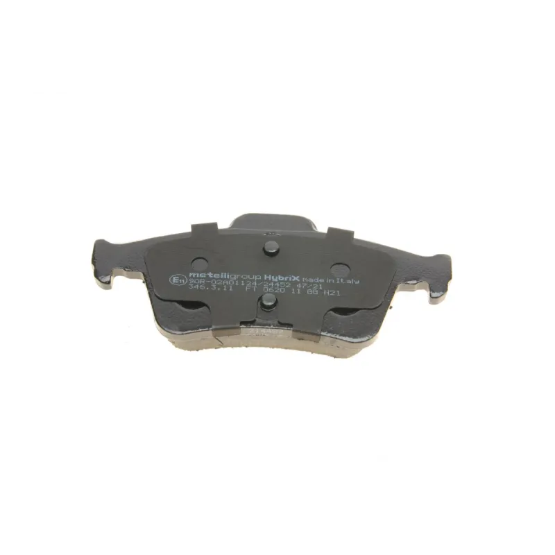 Колодки гальмівні задні METELLI 22-0337-3 для Ford Focus III, Kuga, Volvo V40, 123x51.9x15 мм