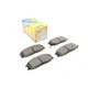 Колодки гальмівні передні METELLI 22-0364-0 для Hyundai Santa Fe, Trajet, SsangYong Actyon, Kyron, Rexton 149x58.1x17 мм