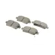 Колодки гальмівні передні METELLI 22-0423-0 для Toyota Corolla, Prius, Yaris (116.4x51.2x16.5 мм)