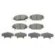 Колодки гальмівні передні METELLI 22-0435-0 для Honda Civic VII/VIII, Acura RSX, Honda S2000 135.3x52.5x16.5 мм