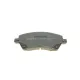 Колодки гальмівні передні METELLI 22-0446-0 для Toyota Corolla Altis 2001-2007, 57.1x17.5x131.4 мм