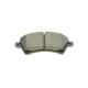 Колодки гальмівні передні METELLI 22-0446-0 для Toyota Corolla Altis 2001-2007, 57.1x17.5x131.4 мм