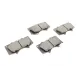 Колодки гальмівні передні METELLI 22-0454-0 для Mitsubishi Pajero IV, Toyota Hilux, Land Cruiser Prado, Lexus GX