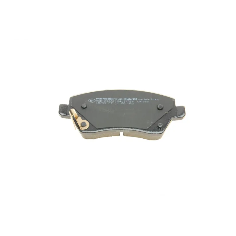 Колодки гальмівні передні METELLI 22-0485-1 для Opel Agila B 2008-2014, Suzuki Swift III 2005-2010, Splash 2008-2011, 116.1x51.9x16.5 мм