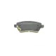Колодки гальмівні передні METELLI 22-0485-1 для Opel Agila B 2008-2014, Suzuki Swift III 2005-2010, Splash 2008-2011, 116.1x51.9x16.5 мм
