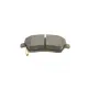 Колодки гальмівні передні METELLI 22-0485-2 для Nissan Micra K13/K14, Note E12 (116.1x51.9x17.5 мм)