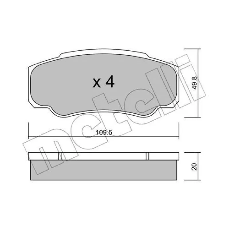 Колодки гальмівні (задні) Citroen Jumper/Fiat Ducato/Peugeot Boxer 01-