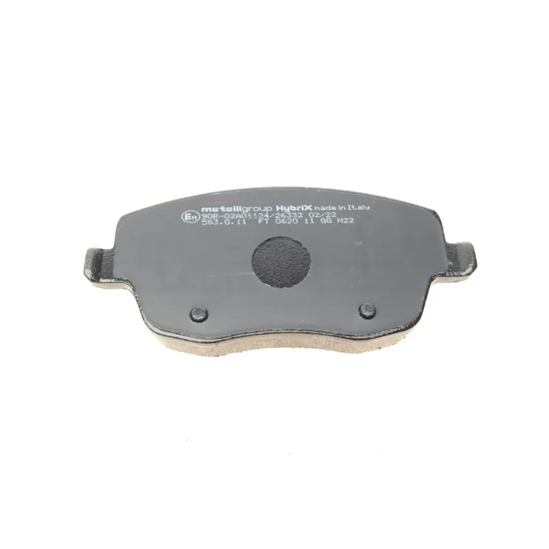 Колодки гальмівні передні METELLI 22-0547-0 для Seat Ibiza IV, VW Polo 9N, Skoda Fabia 131.4x62.6x19 мм