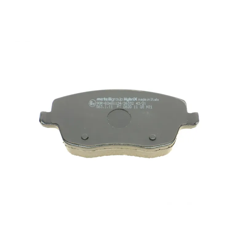 Колодки гальмівні (передні) Seat Ibiza/VW Polo 01-09/Skoda Fabia 99-14/Roomster 06-15 (+датчик)