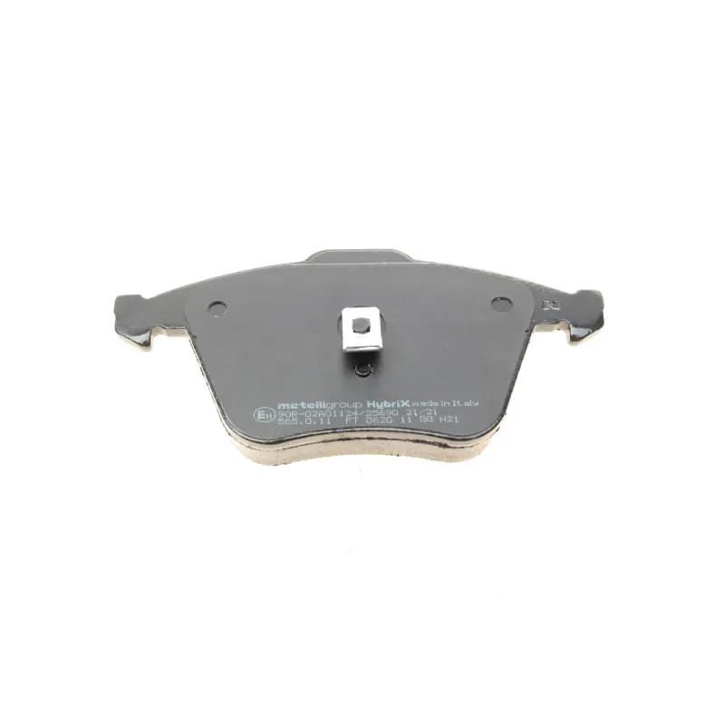 Колодки гальмівні передні METELLI 22-0549-0 для Audi A6 (C5) 1997-2005, 156.3x72.9x20 мм, з датчиком