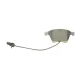 Колодки гальмівні (передні) Audi A4 03-09/A6/A8 03-11/Seat Exeo 08-13 (+датчики)