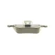 Колодки гальмівні (передні) Audi A4 03-09/A6/A8 03-11/Seat Exeo 08-13 (+датчики)