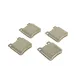 Колодки гальмівні задні METELLI 22-0567-0 для Mercedes-Benz C-Class W202/W203, E-Class W124/W210, 69.8x15.5x61.7 мм